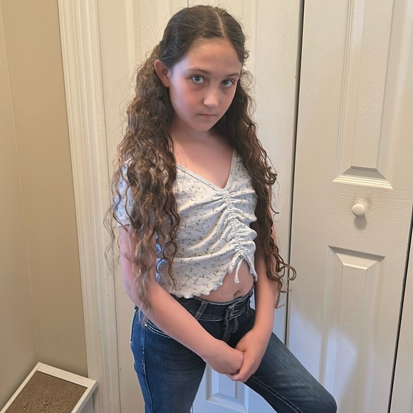 Aeropostale Tops - Flowered crop top